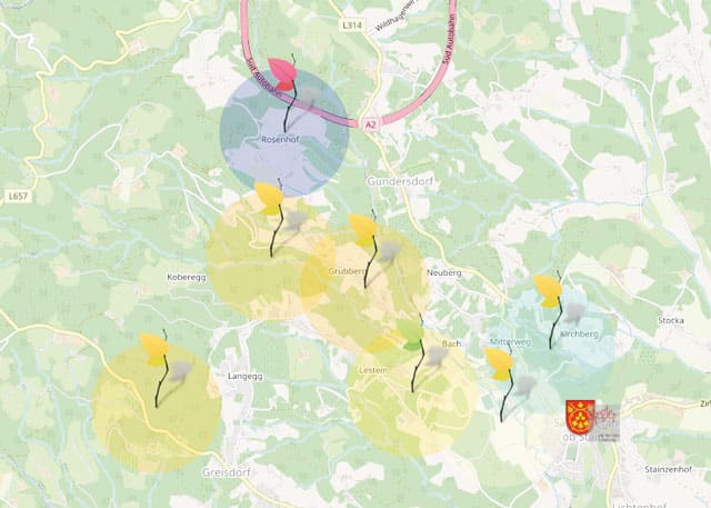 Wetterradar Map