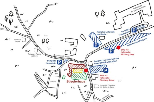 Parkplätze Stieglerhaus